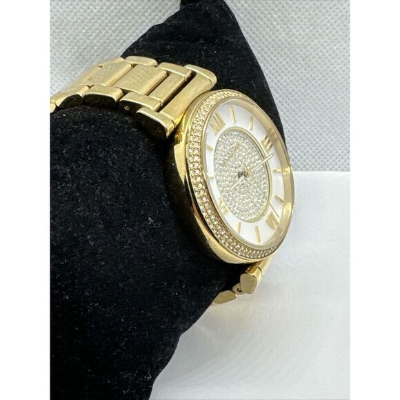 Michael Kors MK3332 Women's Gold Stainless Steel Analog Dial Quartz Watch JNA777 - Picture 3 of 11